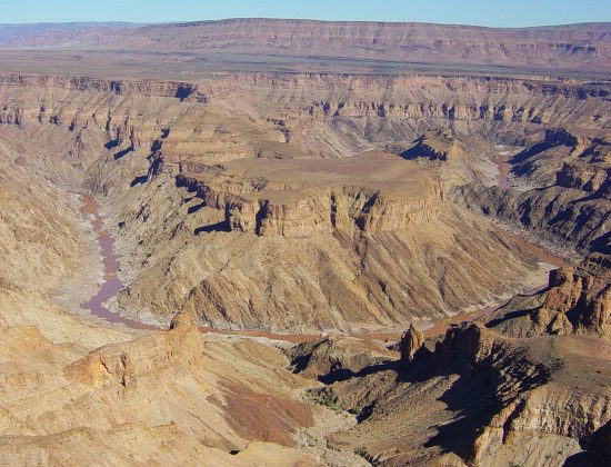 Fish River Canyon in southern Namibia